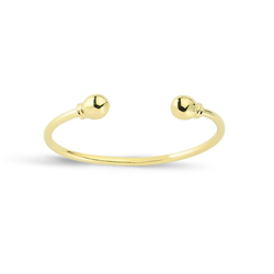 9ct YG Torque Kids Bangle