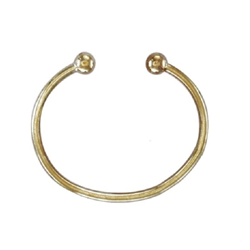 9ct YG Solid Torque Bangle Gents
