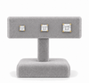 9ct Gold CZ Square Stud Earrings