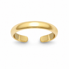 9ct Gold Plain Toe Ring